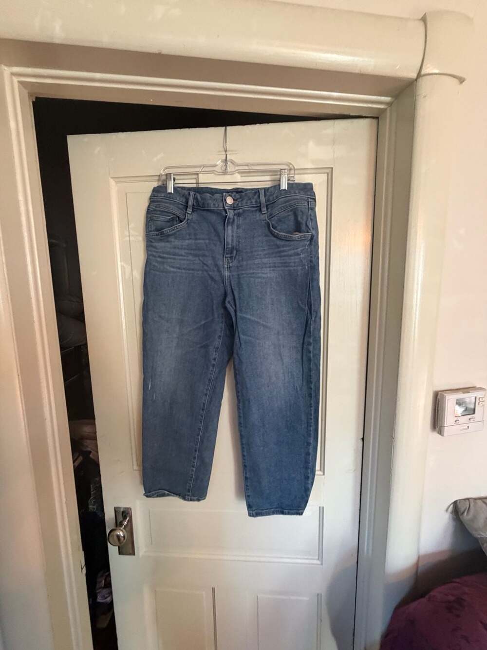 Simply Vera Wang Women's Crop Denim Blue Jeans Size 12